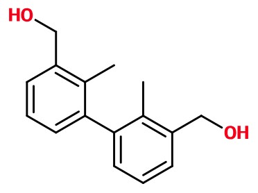 (image for) MC085286 (2,2'-Dimethyl-[1,1'-biphenyl]-3,3'-diyl)dimethanol